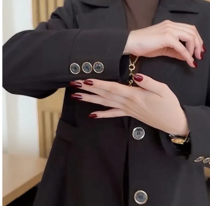 Cappotto AURORA™ con fodera in velluto / Un classico raffinato che riscalda con fascino!