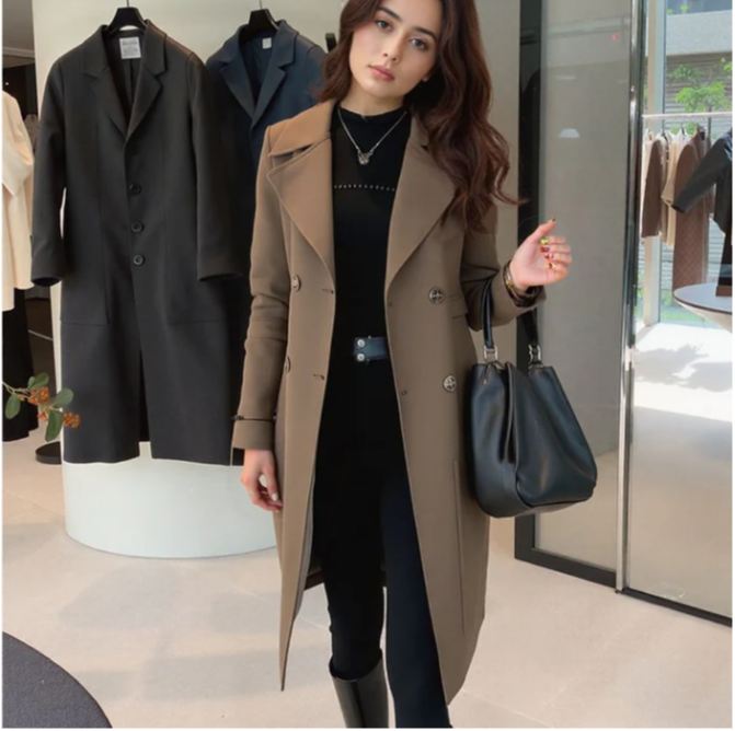 Cappotto AURORA™ con fodera in velluto / Un classico raffinato che riscalda con fascino!